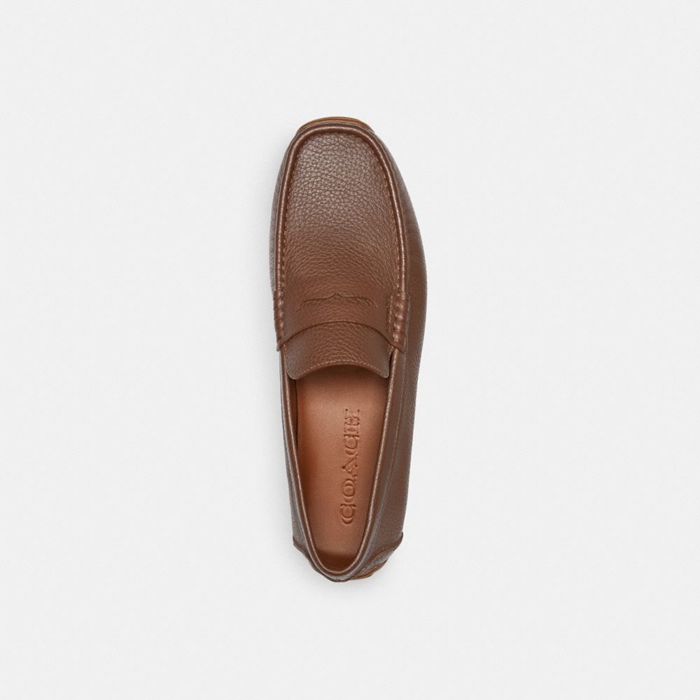 Brown Coach Luca Men Drivers Shoes | PH_CH90162