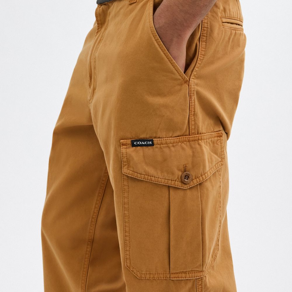 Brown Coach Regenerative Cotton Men Pants | PH_CH62888