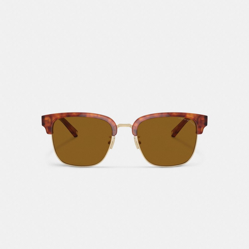 Brown Coach Retro Men Sunglasses | PH_CH50411