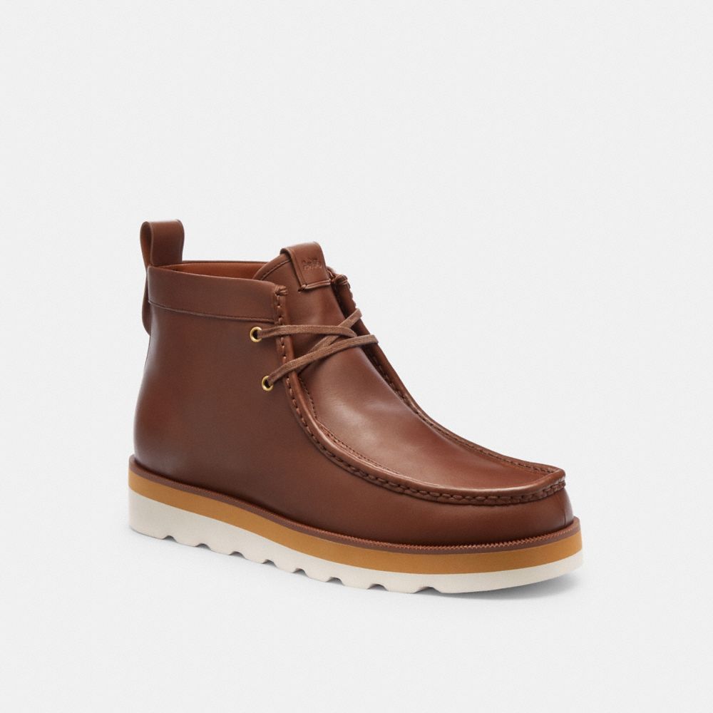 Brown Coach Spencer Men Boots | PH_CH85226