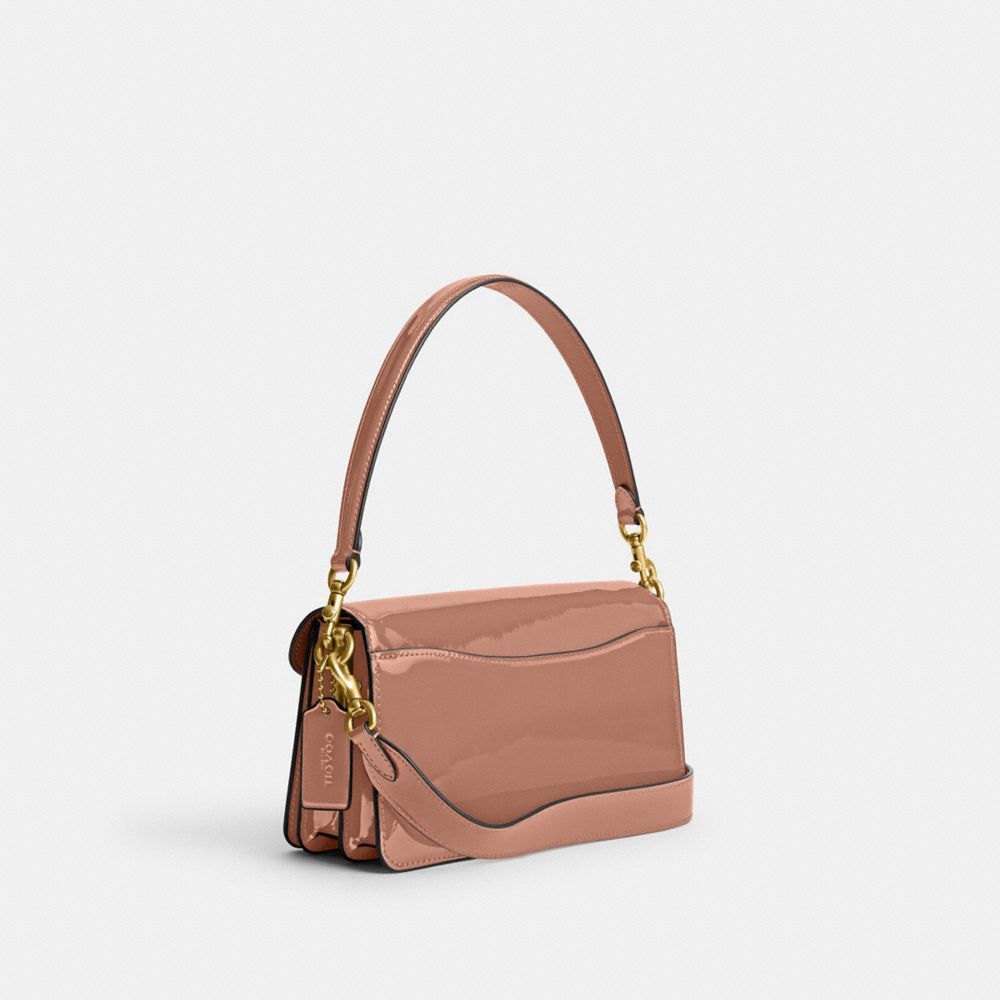 Brown Coach Tabby 26 In Signature Leather Patent Leather Women Shoulder Bags | PH_CH94260