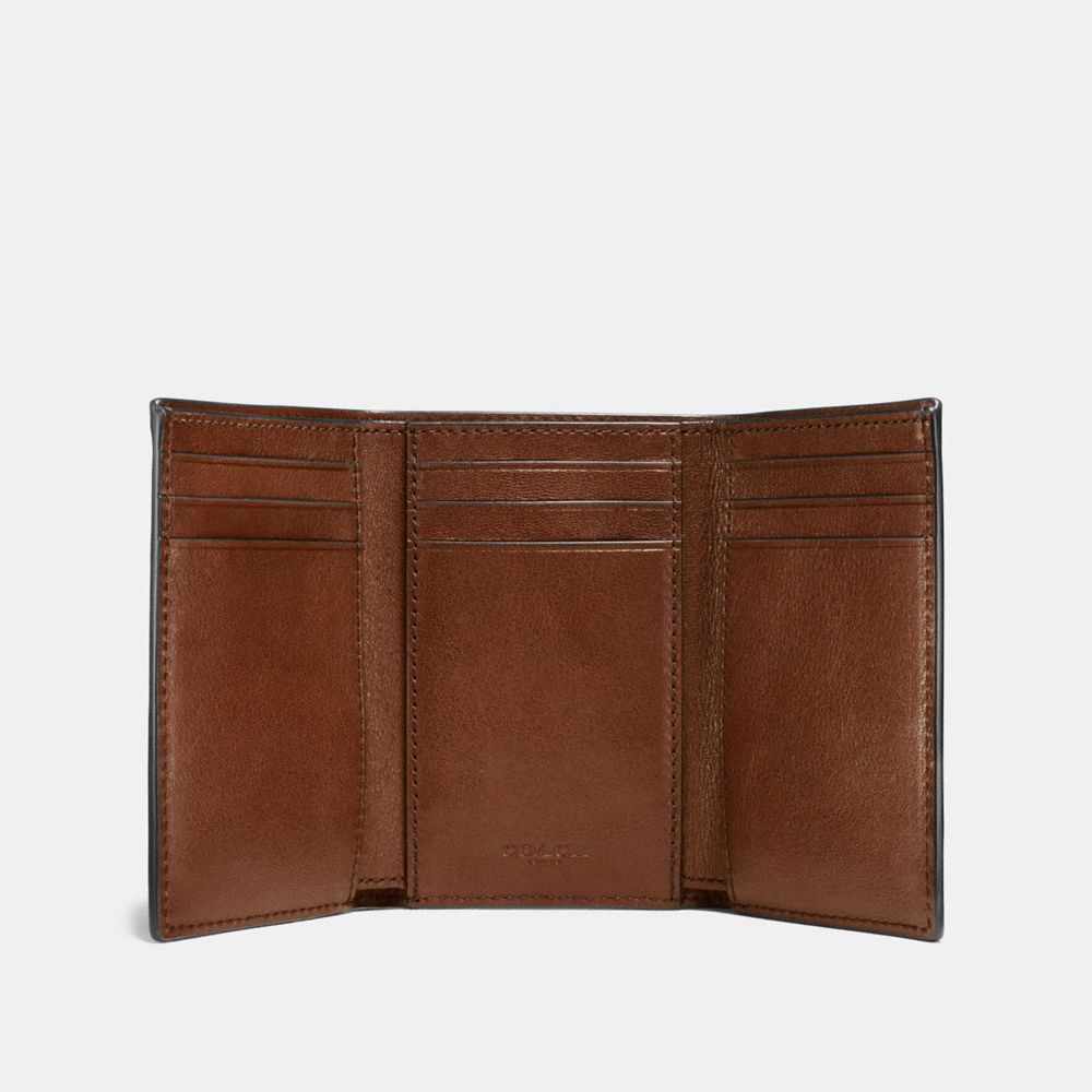 Brown Coach Trifold Wallet Men Billfolds | PH_CH75281