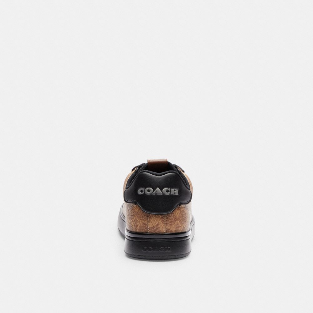 Brown / Black Coach Lowline Low Top In Signature Men Sneakers | PH_CH46701