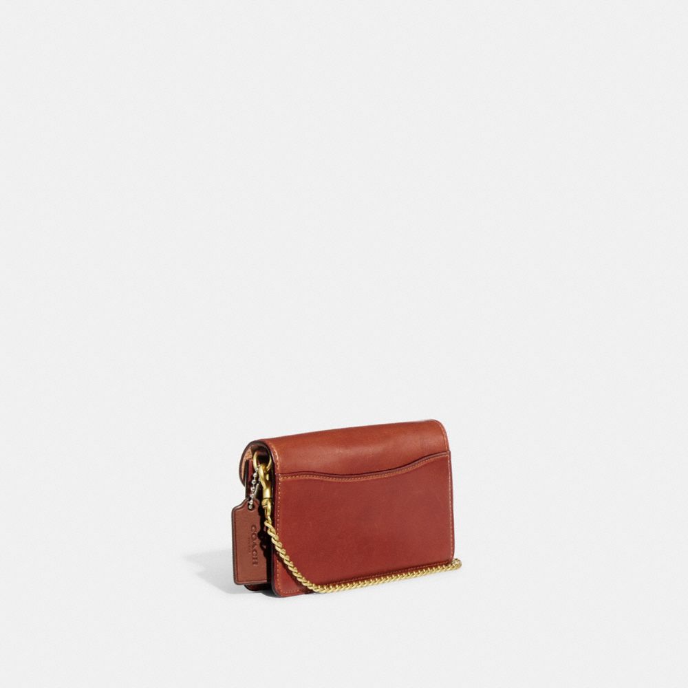 Brown / Red Coach Tabby Crossbody In Signature Women Small Wallets | PH_CH51662