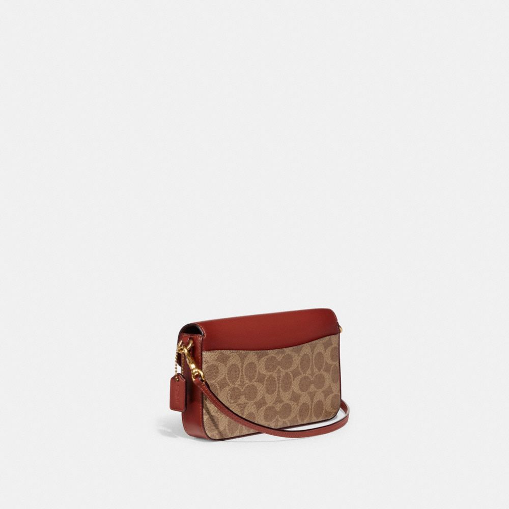 Brown / Red Coach Wyn In Signature Women Crossbody Bags | PH_CH95439