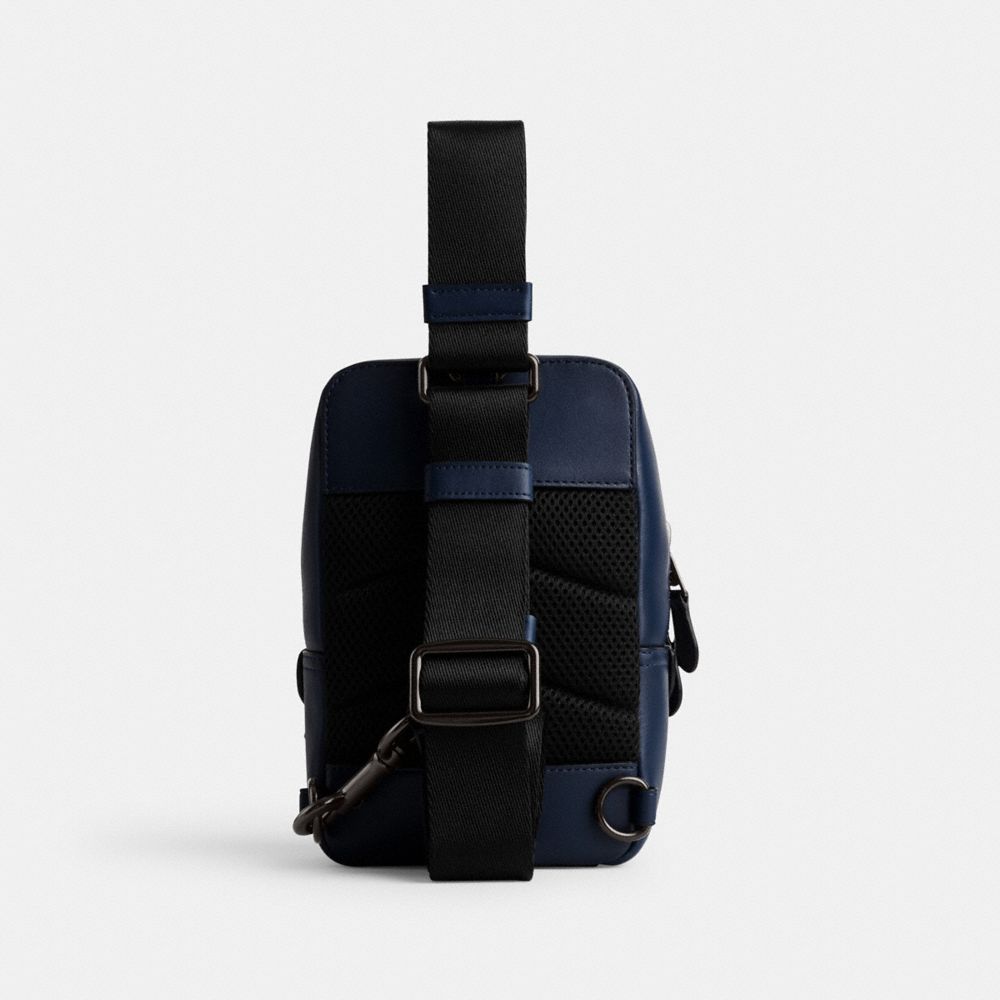 Deep Blue Coach Gotham Sling Pack 13 Men Crossbody Bags | PH_CH52212