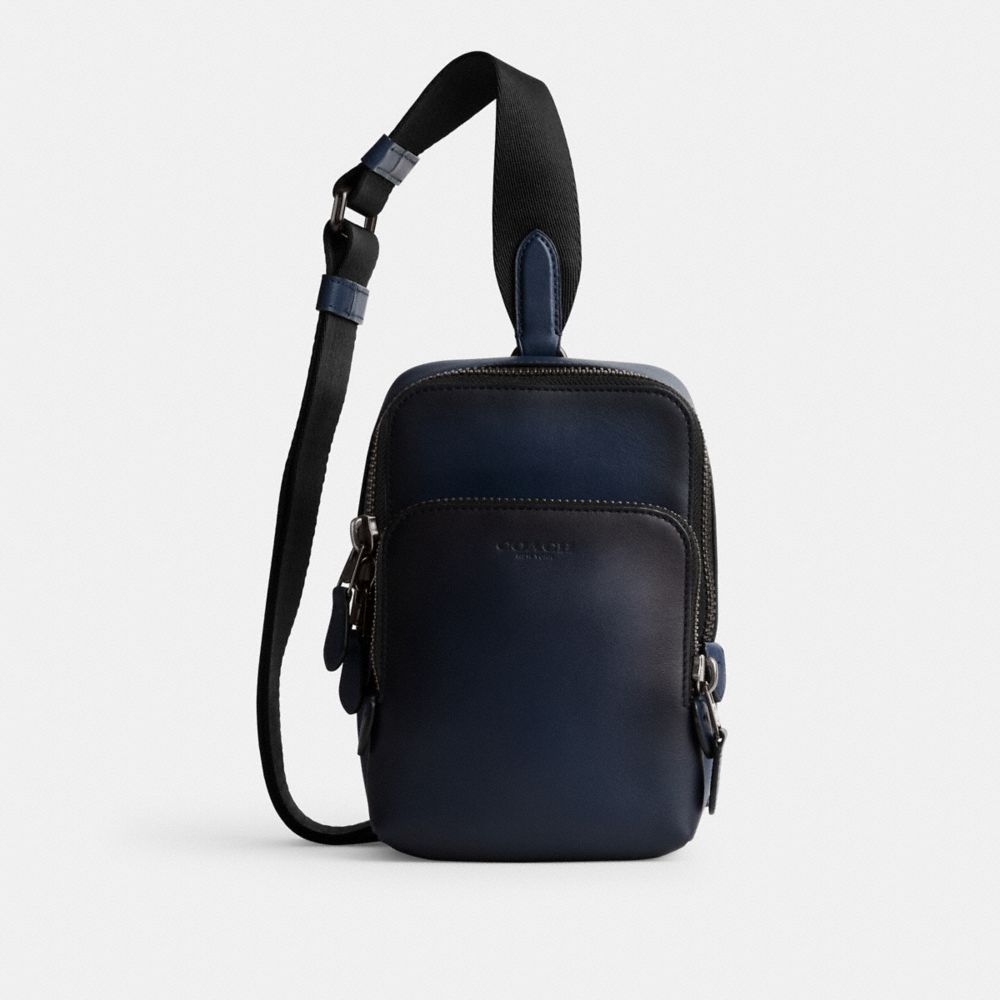 Deep Blue Coach Gotham Sling Pack 13 Men Crossbody Bags | PH_CH52212