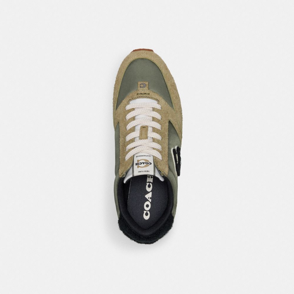 Green Coach Runner Moss Women Sneakers | PH_CH60843