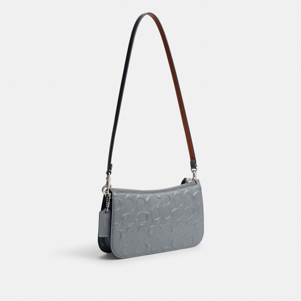 Grey Blue Coach Penn In Signature Leather Women Shoulder Bags | PH_CH30087