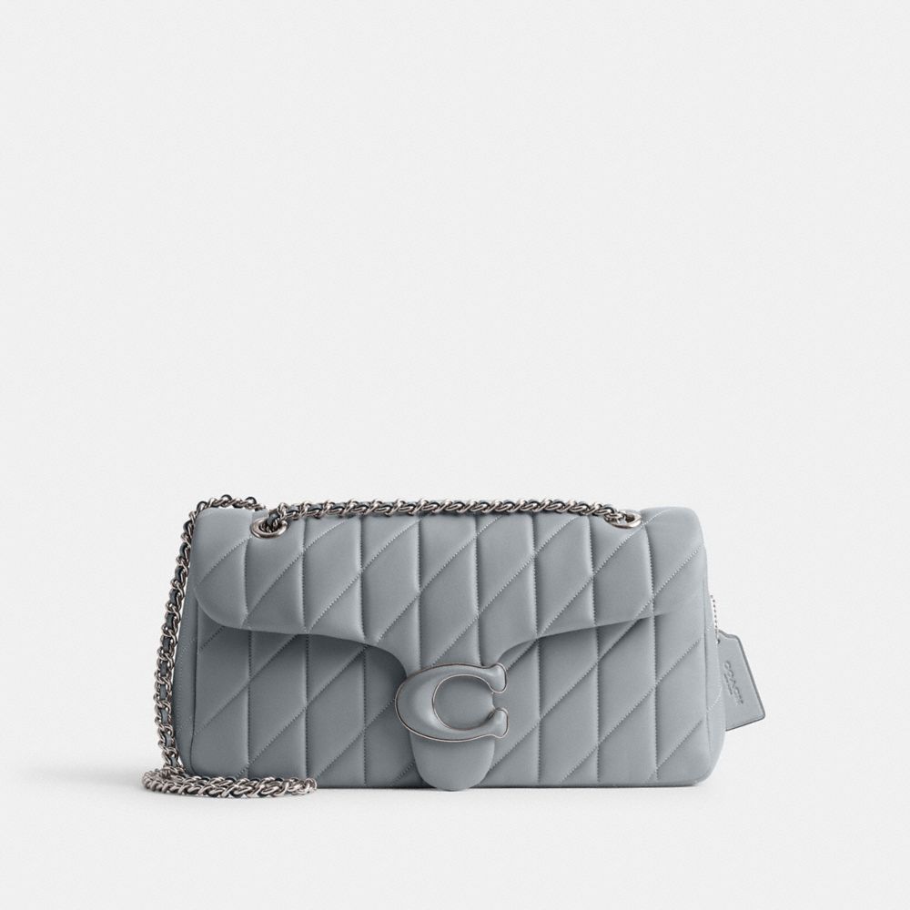 Grey Blue Coach Tabby 33 With Quilting Nappa Leather Women Shoulder Bags | PH_CH85966