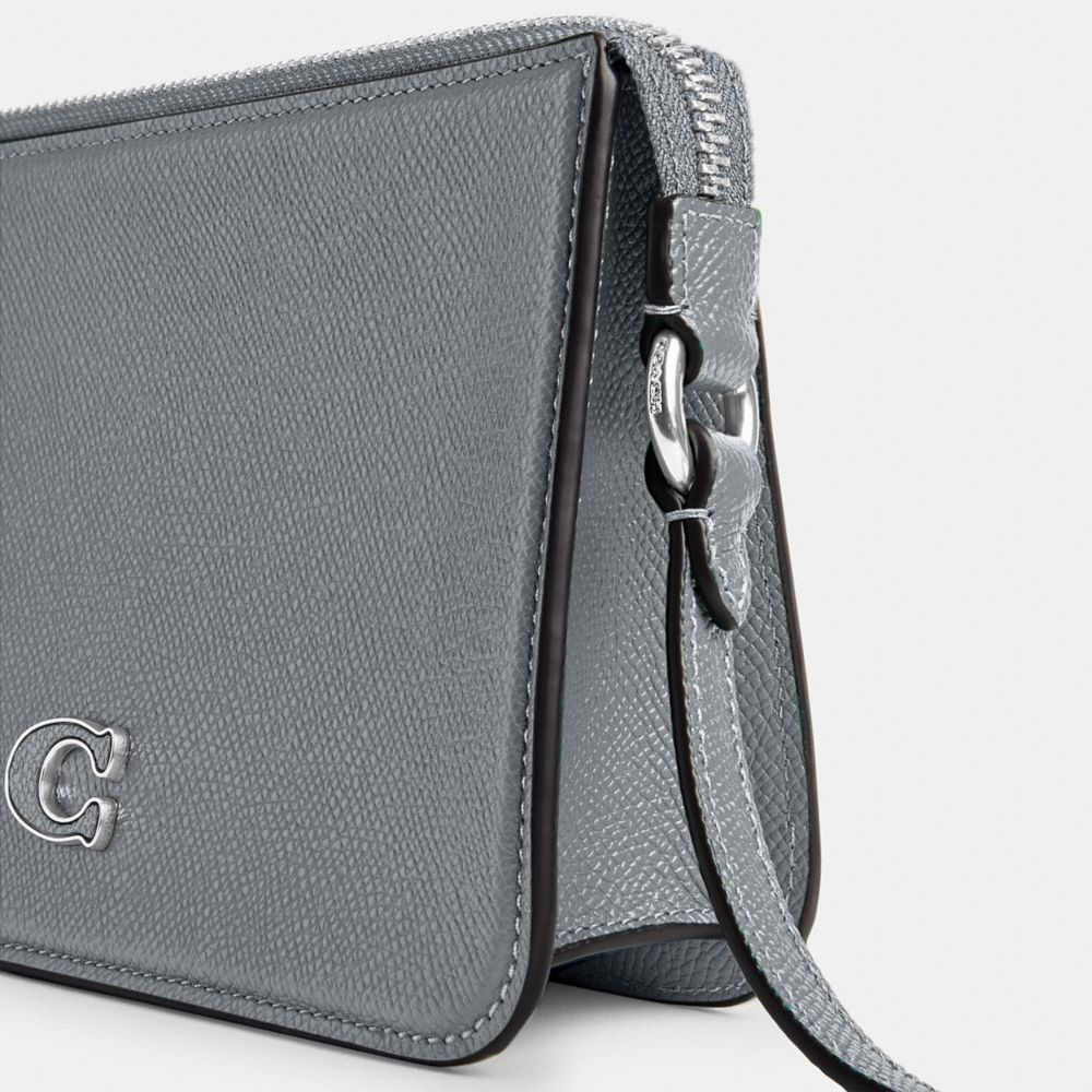 Grey Blue Coach With Signature Women Pouches | PH_CH80032