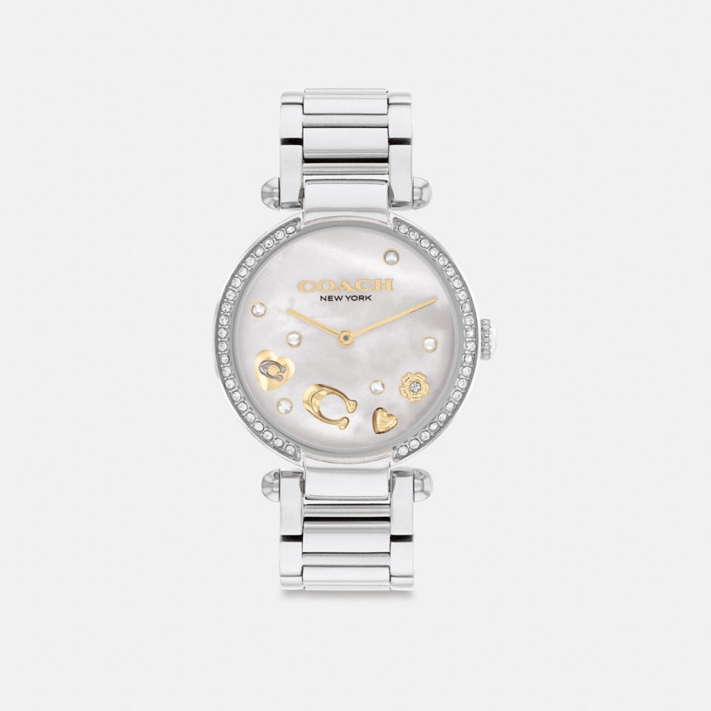 Grey Coach Cary 34 Mm Stainless Steel Women Watches | PH_CH54842