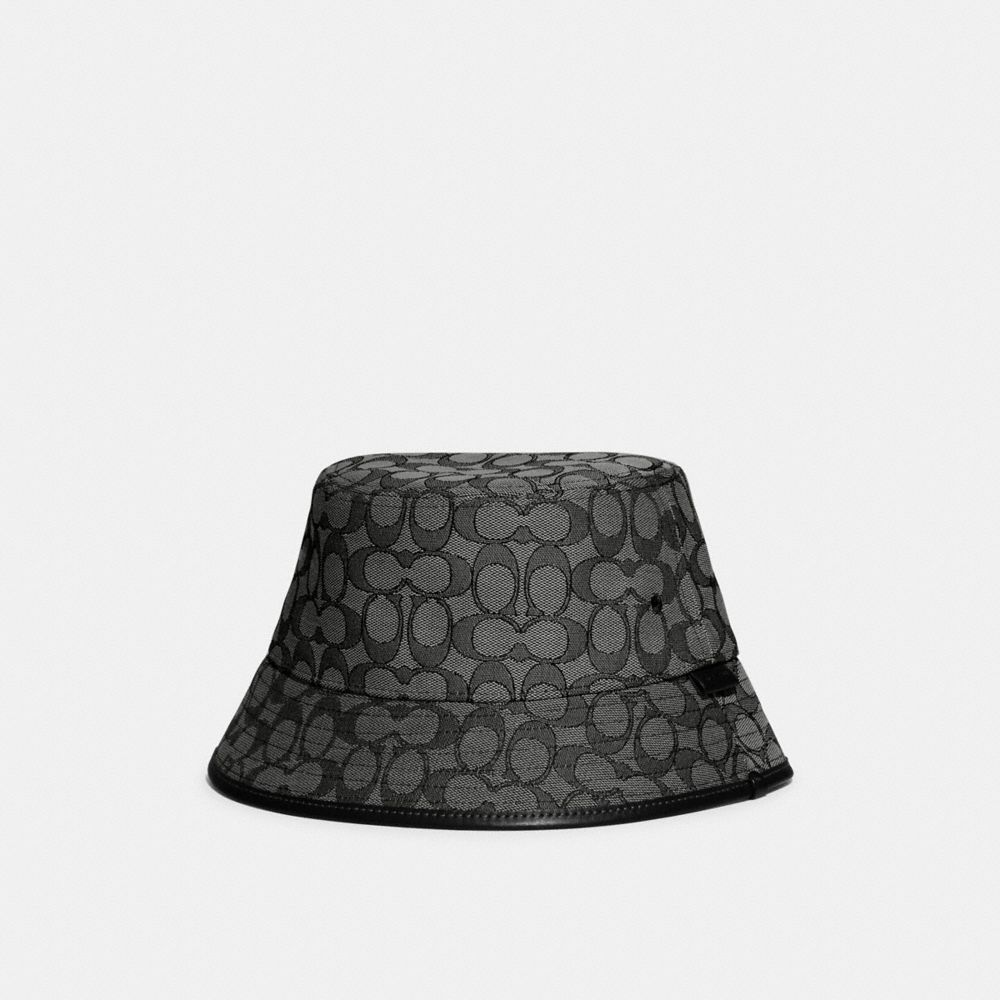 Grey Coach Signature Jacquard Bucket Men Hats | PH_CH57051