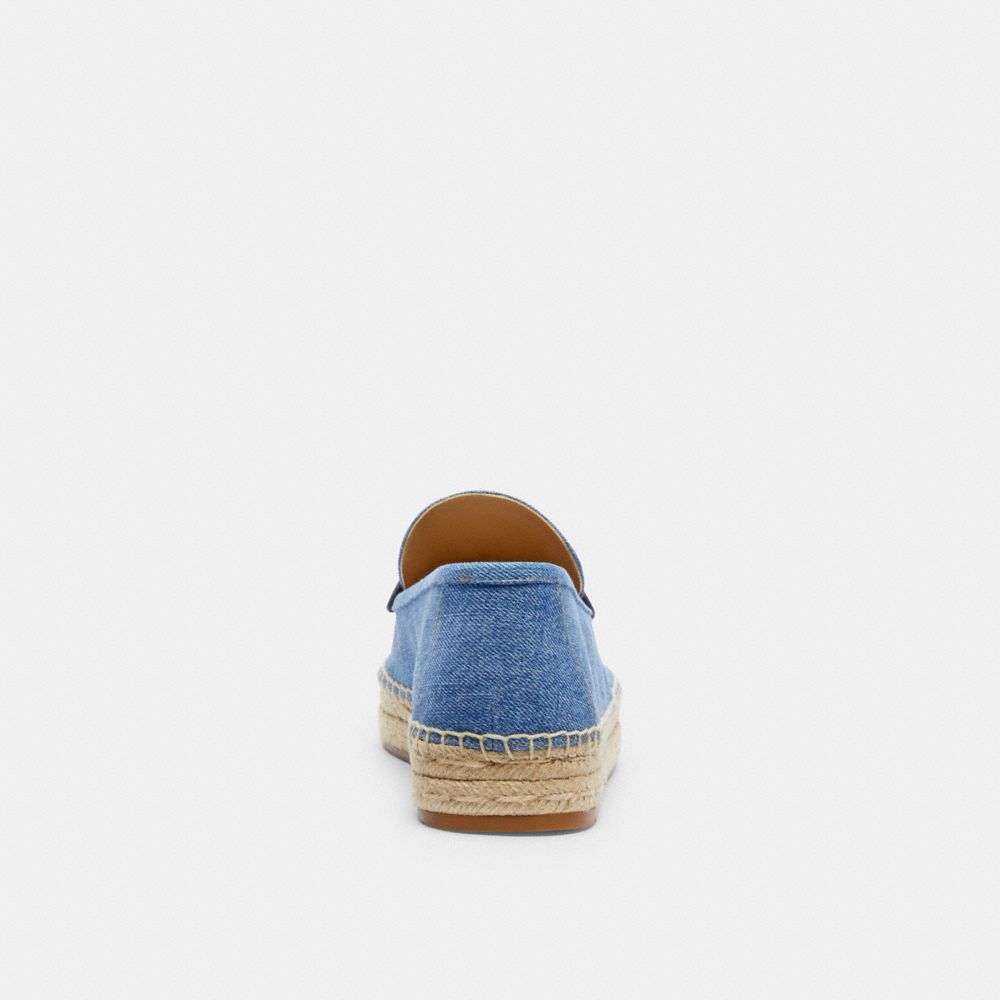 Indigo Blue Coach Camilla Indigo Denim Women Espadrille | PH_CH21278