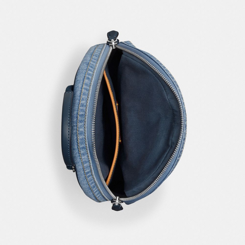 Indigo Blue Coach Charter Pack Indigo Denim Men Crossbody Bags | PH_CH25767