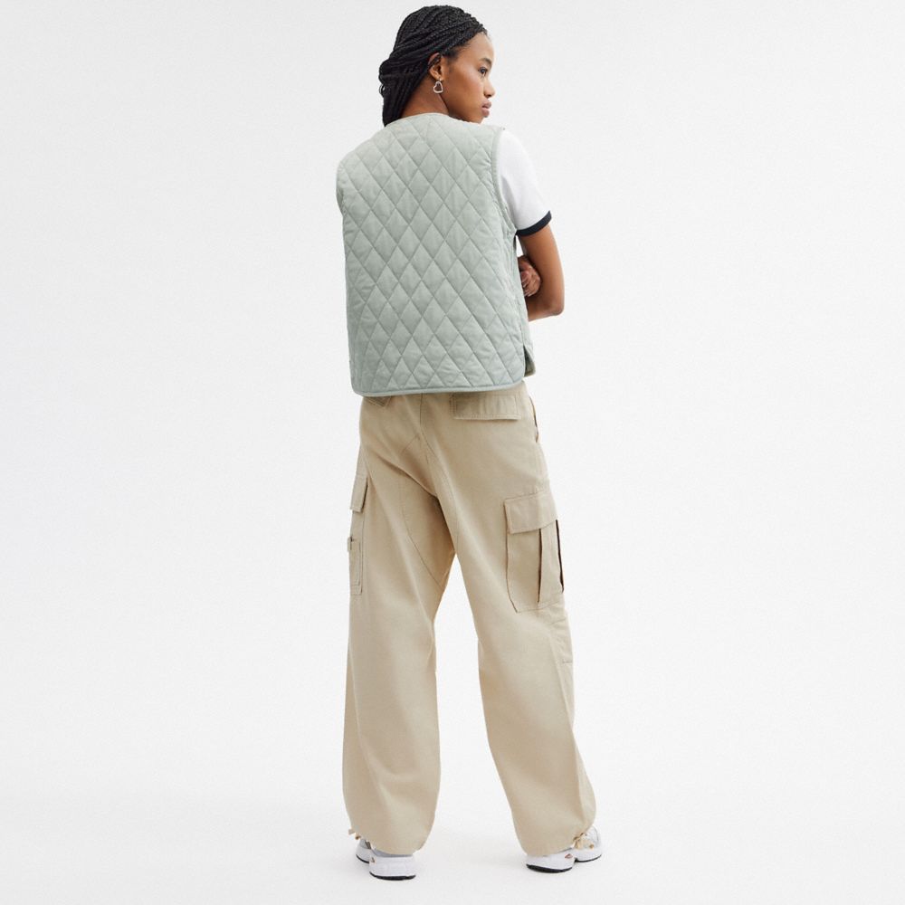 Khaki Coach Cargo Men Pants | PH_CH14239