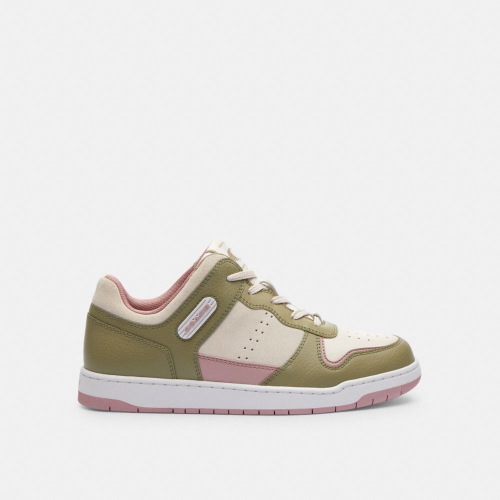 Light Rose Coach C201 Low Top Moss Women Sneakers | PH_CH96523