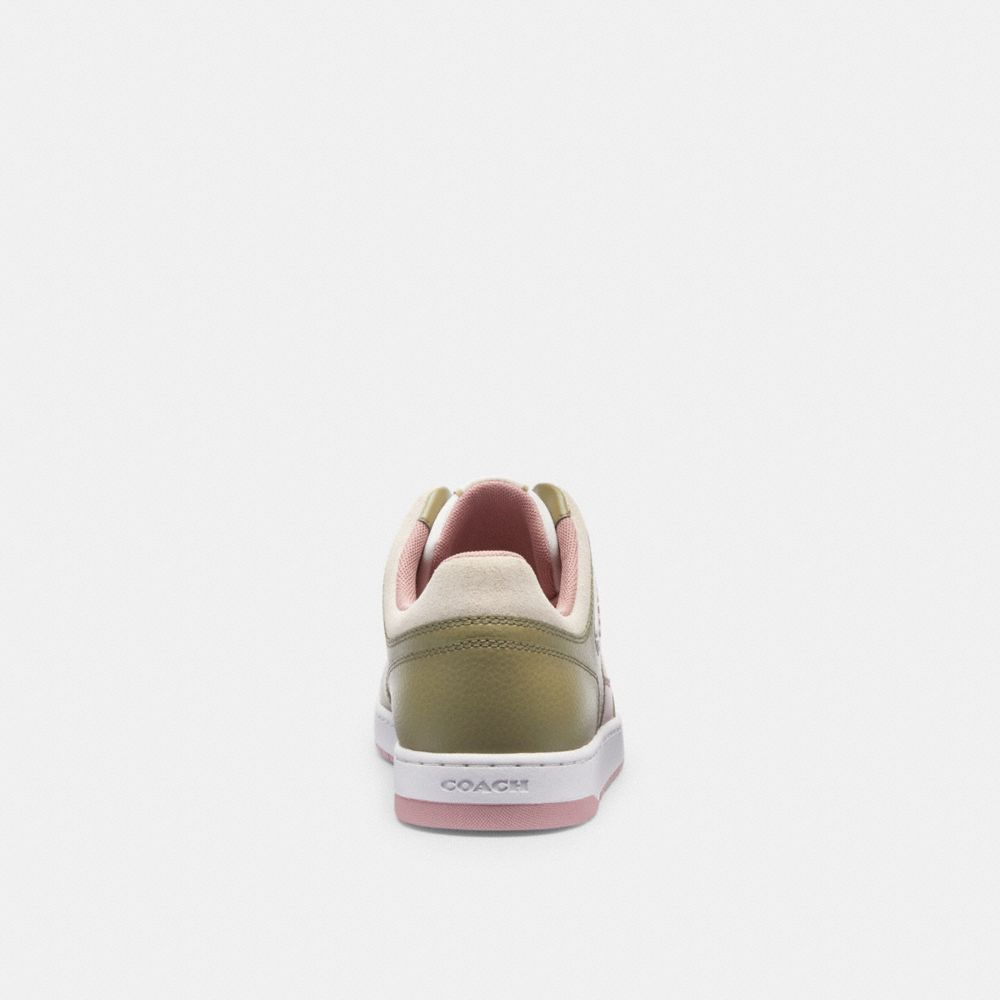 Light Rose Coach C201 Low Top Moss Women Sneakers | PH_CH96523