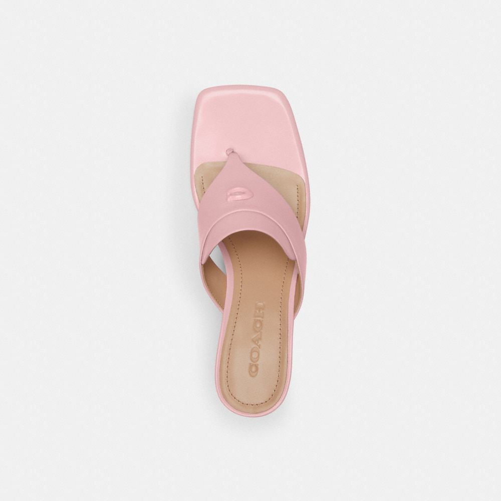 Pink Coach Bree Soft Women Sandals | PH_CH24866