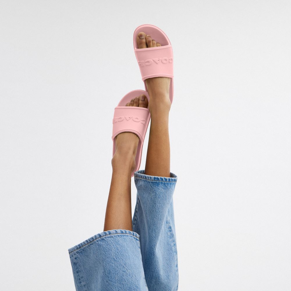 Pink Coach Jesse Bubblegum Women Sandals | PH_CH10734