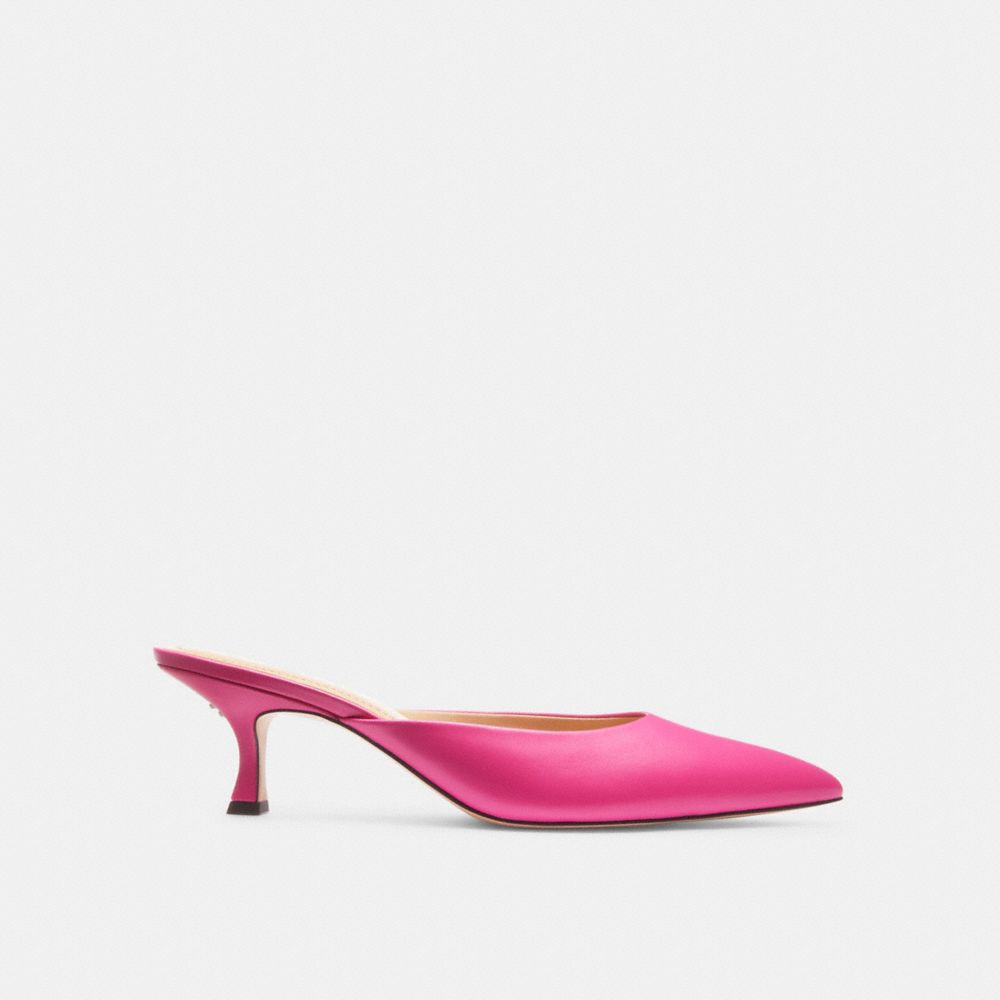 Pink Coach Renn Bright Fuschia Women Mules | PH_CH82640