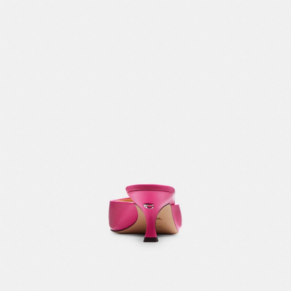 Pink Coach Renn Bright Fuschia Women Mules | PH_CH82640