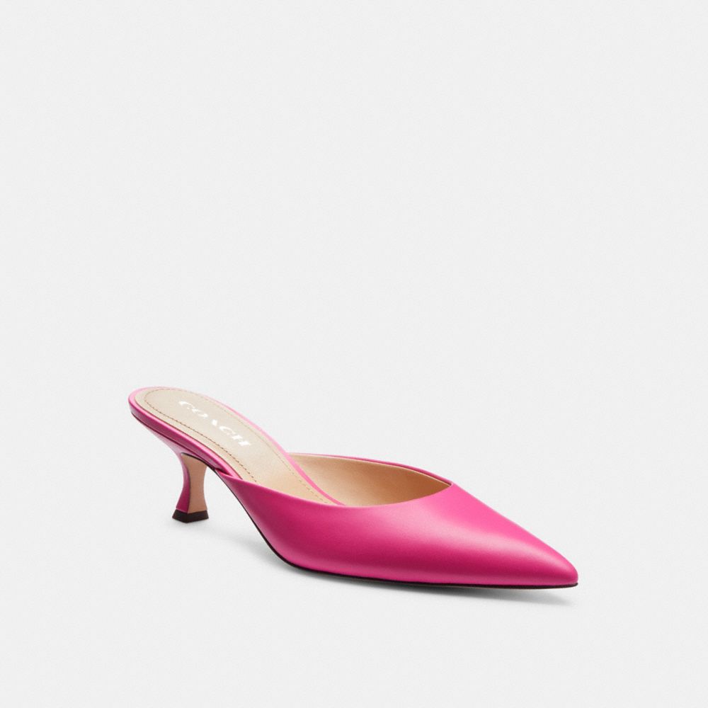 Pink Coach Renn Bright Fuschia Women Mules | PH_CH82640