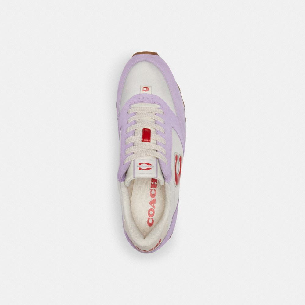 Purple Coach Runner Soft Women Sneakers | PH_CH65902