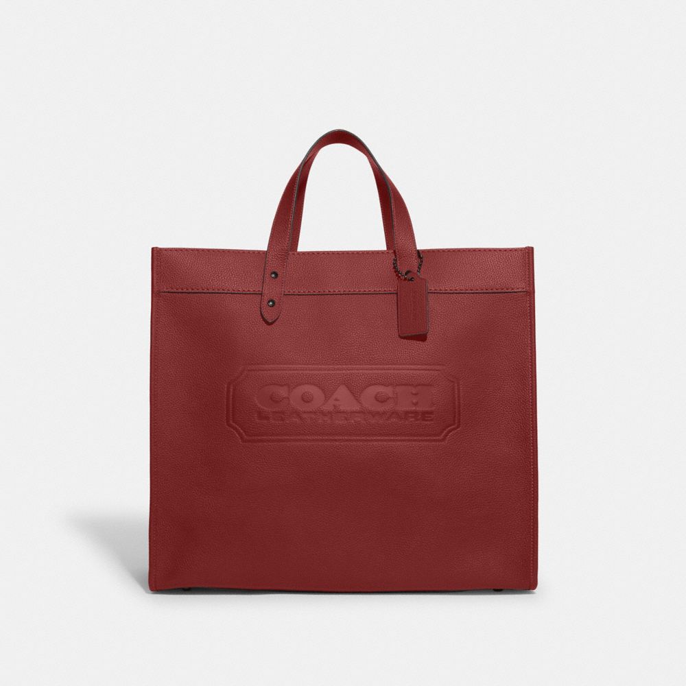 Red Coach Field 40 With Badge Men Tote Bag | PH_CH75349