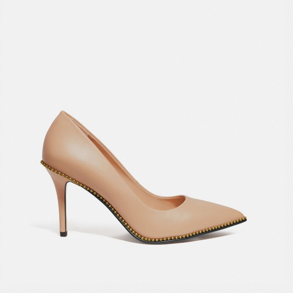 Rose Coach Waverly Leather Women Pumps | PH_CH82444