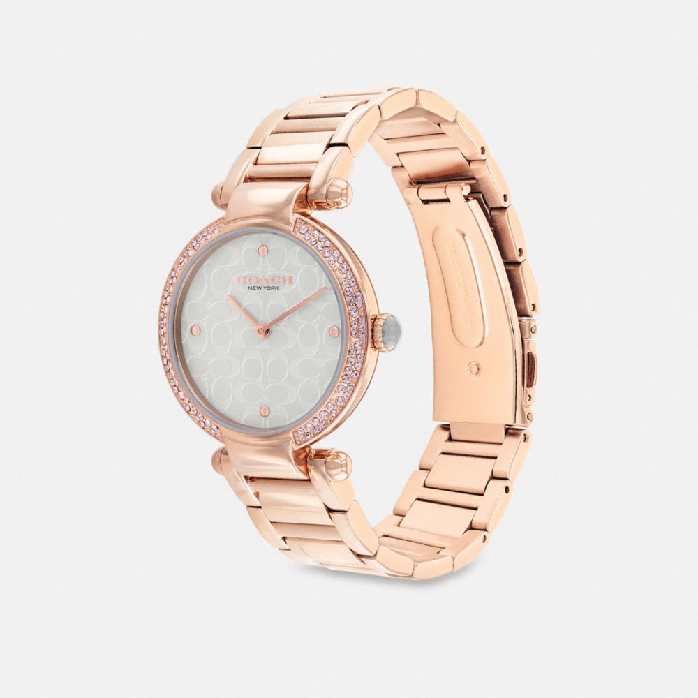 Rose Gold Coach Cary 34 Mm Women Watches | PH_CH69239