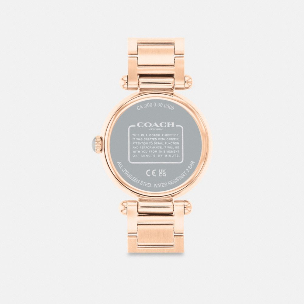 Rose Gold Coach Cary 34 Mm Women Watches | PH_CH69239