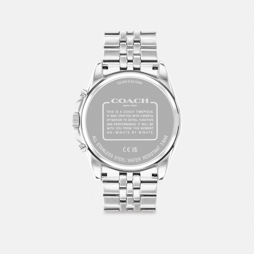 Silver Coach Greyson 43 Mm Men Watches | PH_CH89536