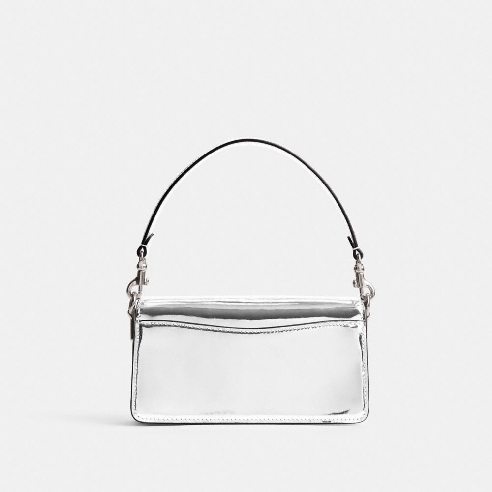 Silver Coach Tabby 20 In Metallic Metallic Leather Women Shoulder Bags | PH_CH33267