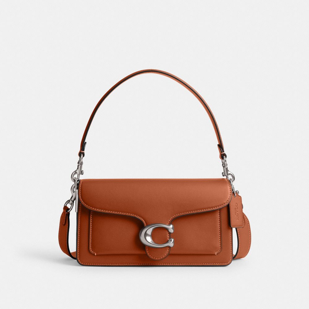 Silver Coach Tabby 26 Glovetanned Leather Women Shoulder Bags | PH_CH82066