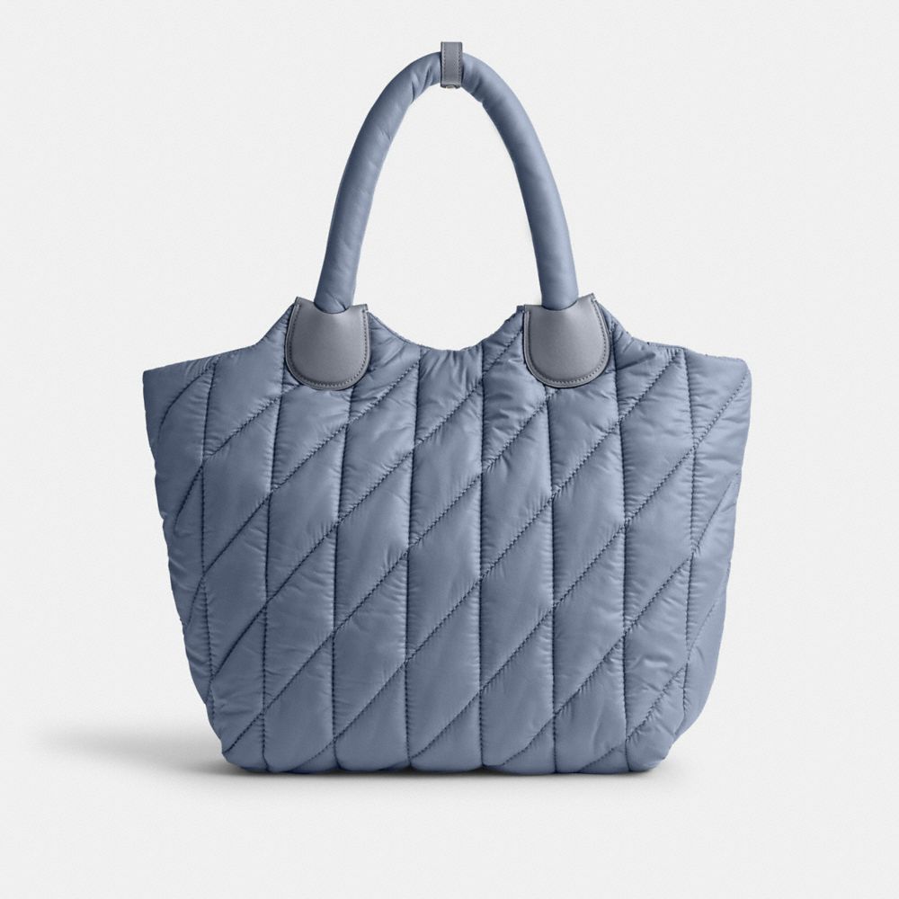 Silver / Blue Coach Iris Women Tote Bag | PH_CH56344