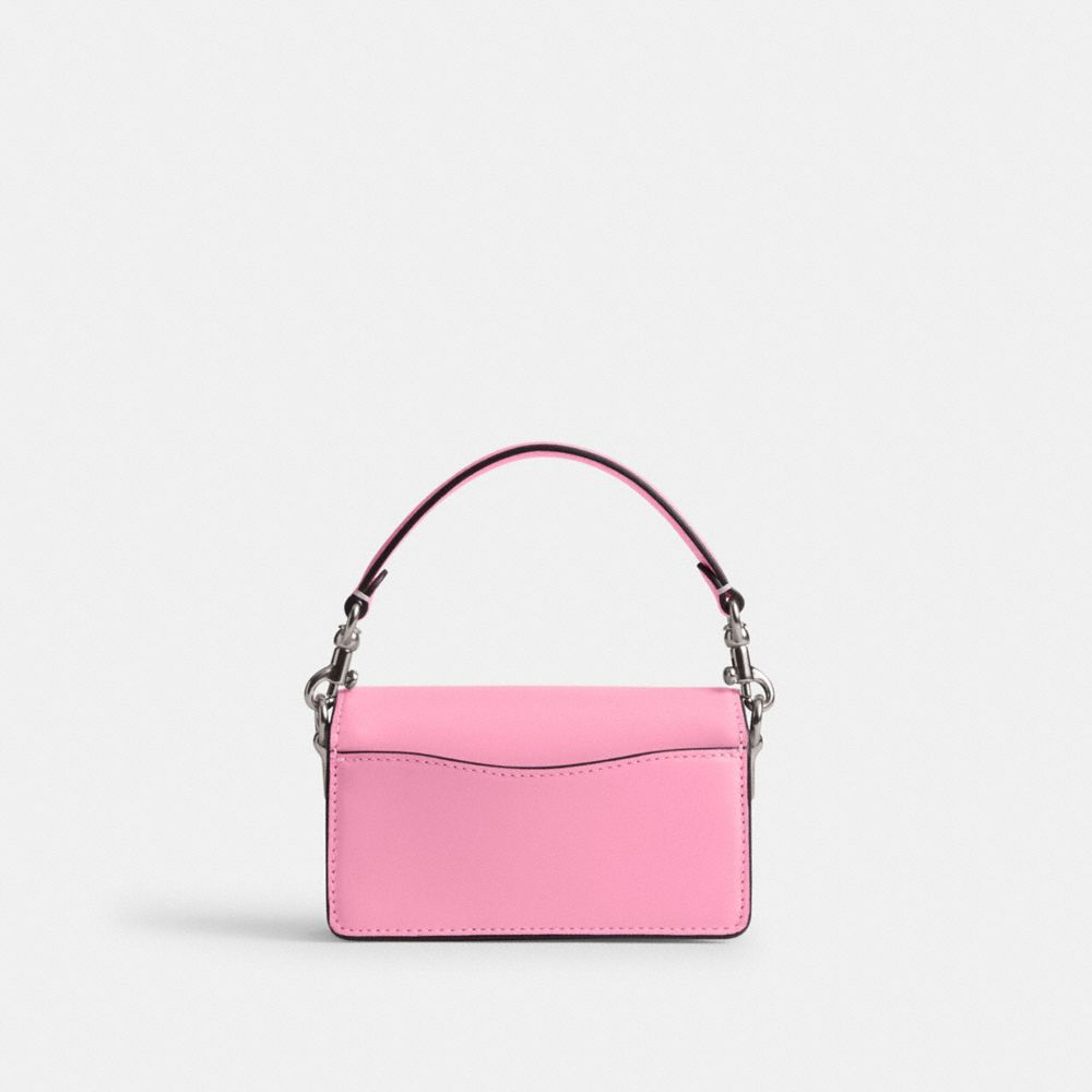 Silver / Pink Coach Tabby 12 In Signature Women Crossbody Bags | PH_CH90328