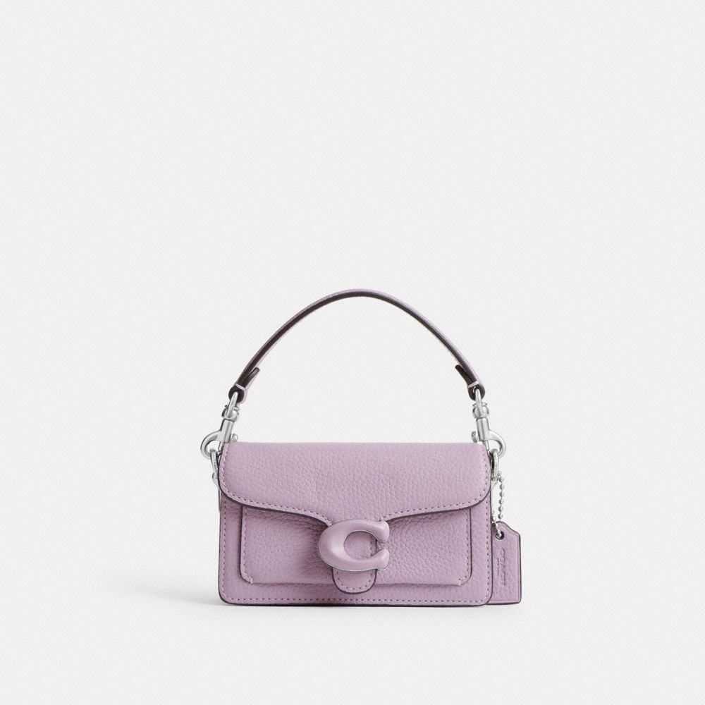 Silver / Purple Coach Tabby 12 Women Crossbody Bags | PH_CH85514