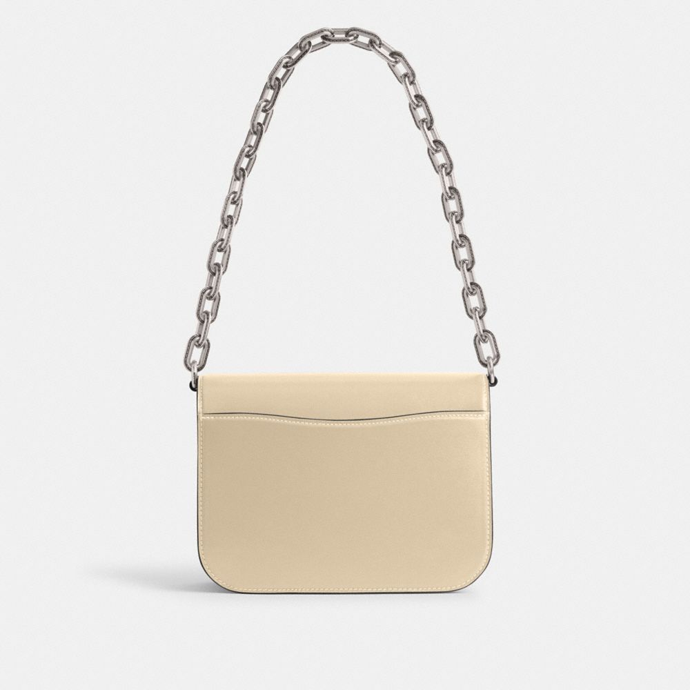 Silver / White Coach Idol Women Shoulder Bags | PH_CH70464