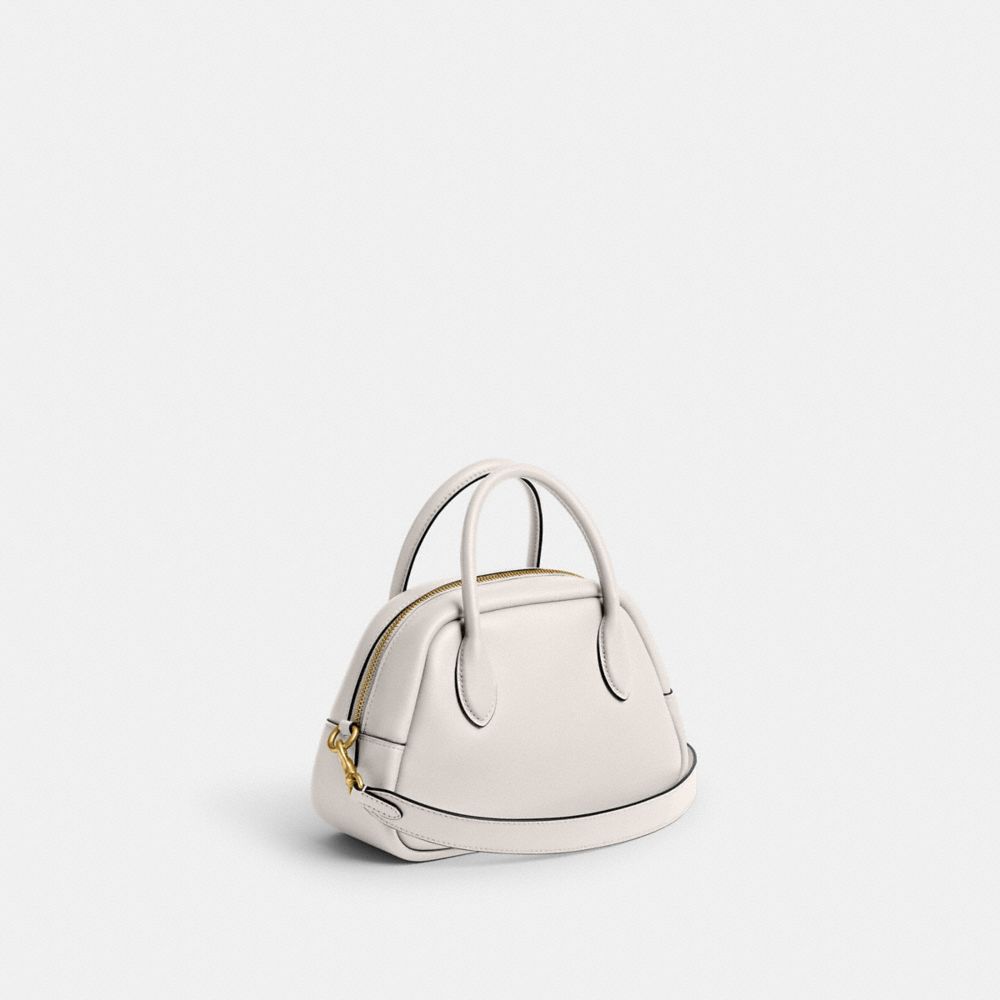 White Coach Borough Bowling Brass Women Handbag | PH_CH69355