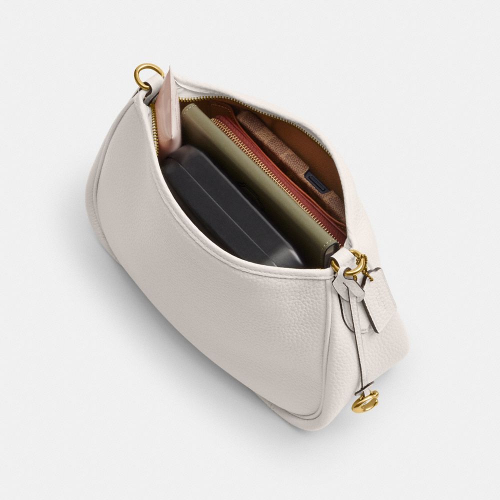 White Coach Cary Pebble Leather Women Crossbody Bags | PH_CH69558