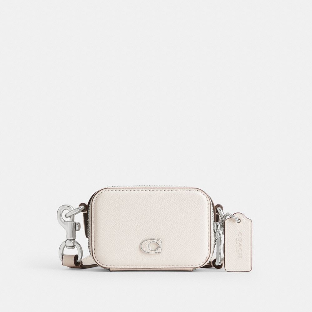 White Coach Crossbody Pouch Chalk Women Crossbody Bags | PH_CH66304