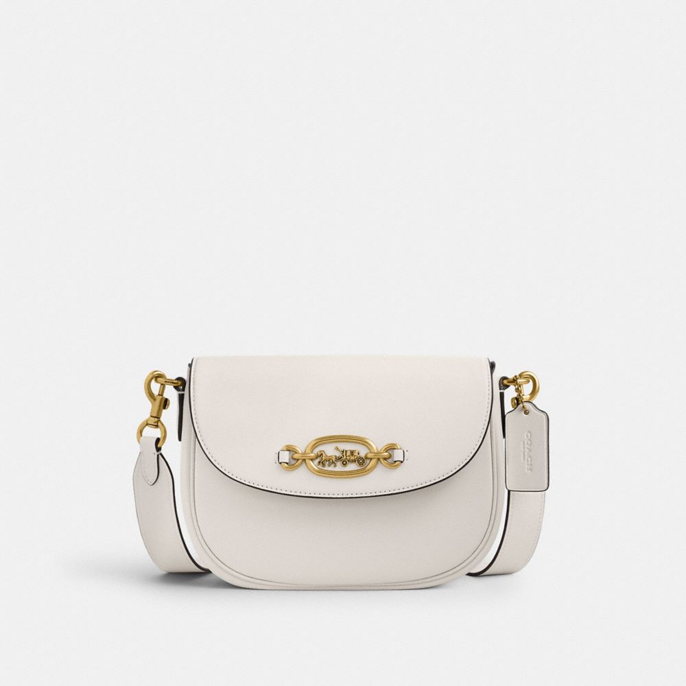 White Coach Harley Brass Women Crossbody Bags | PH_CH37744