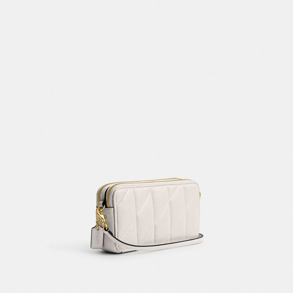 White Coach Kira With Pillow Quilting Nappa Leather Women Crossbody Bags | PH_CH11874