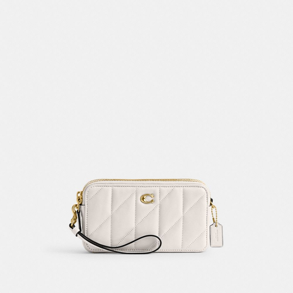 White Coach Kira With Pillow Quilting Nappa Leather Women Crossbody Bags | PH_CH11874