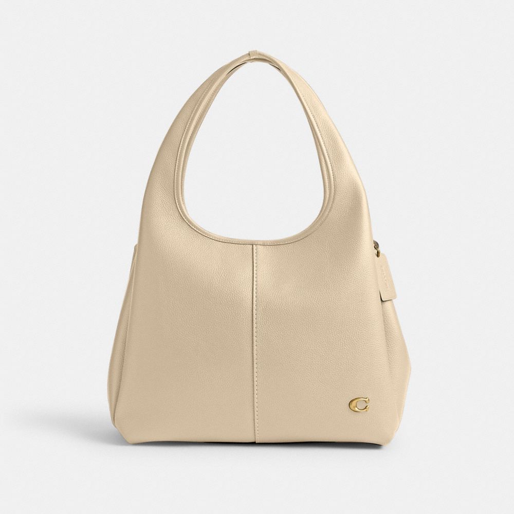 White Coach Lana Polished Pebble Leather Women Shoulder Bags | PH_CH26958