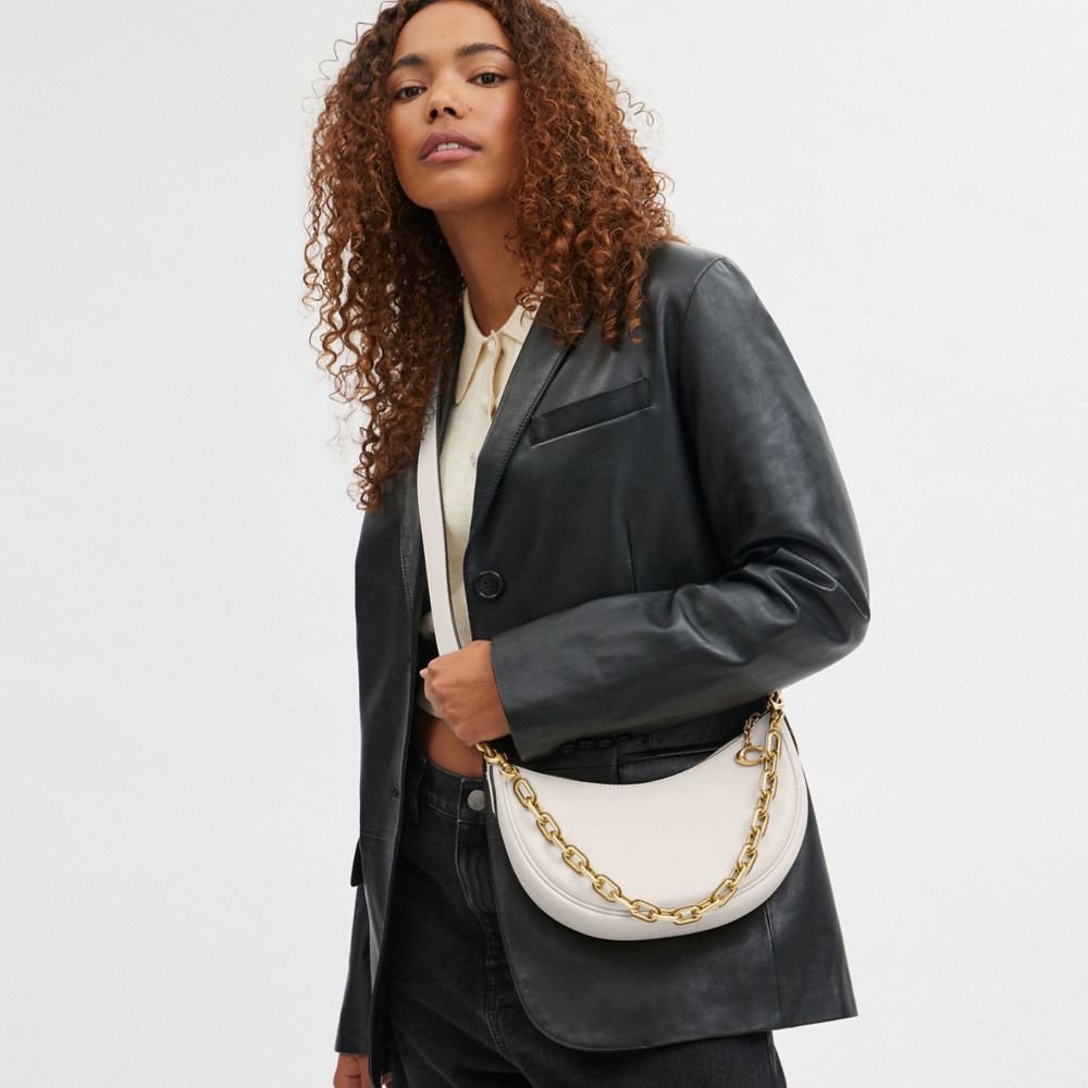 White Coach Mira Brass Women Shoulder Bags | PH_CH60476