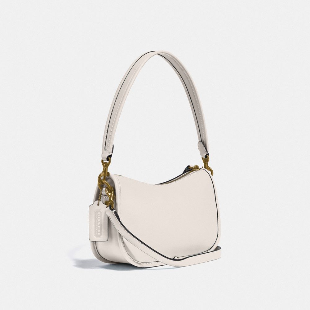 White Coach Swinger Smooth Leather Women Crossbody Bags | PH_CH66183