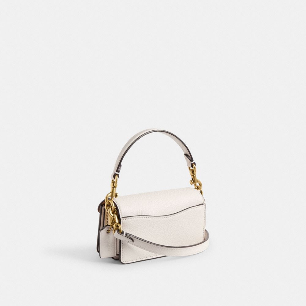 White Coach Tabby 12 Polished Pebble Leather Women Crossbody Bags | PH_CH26748