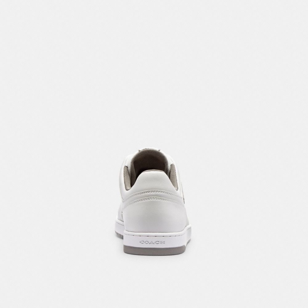 White / Grey Coach C201 Optic Men Sneakers | PH_CH74860